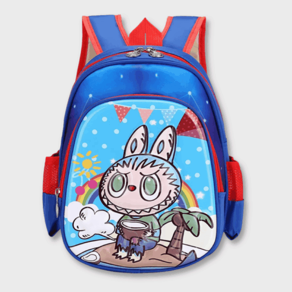Labubu Backpack Blue Childrens School Bag