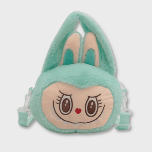 Labubu Backpack Portable Handbag Green
