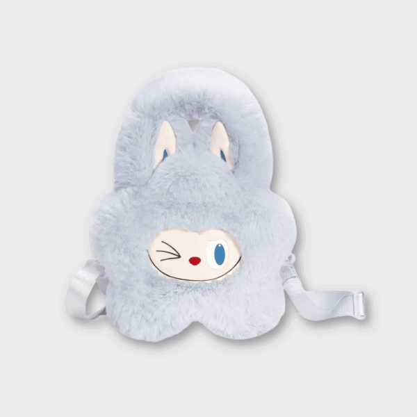Labubu Backpack THE MONSTERS Classic Series Plush Flower Bag