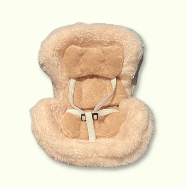 Labubu Car Seat Light Brown