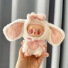 Labubu Clothes Handmade Kawaii Bunny Overalls Outfit 1
