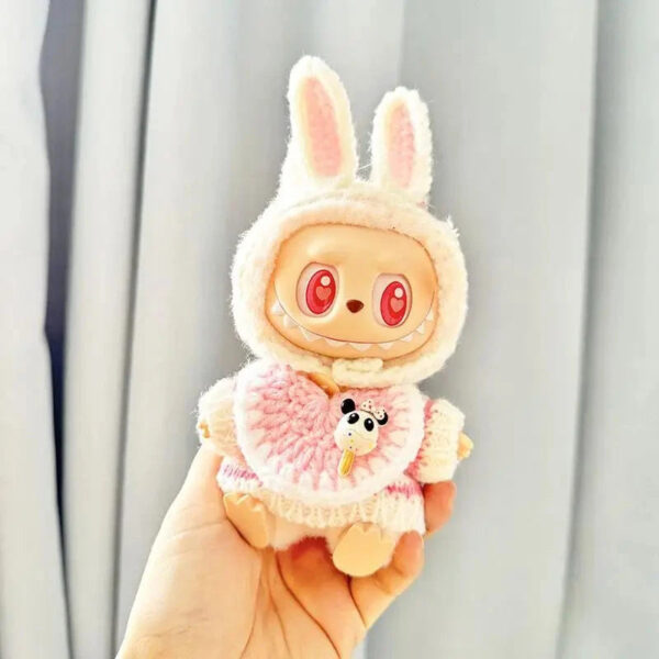Labubu Clothes Handmade Labubu Crochet Animal outfits 10