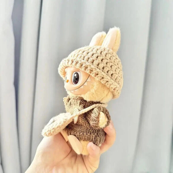 Labubu Clothes Handmade Labubu Crochet Animal outfits 11