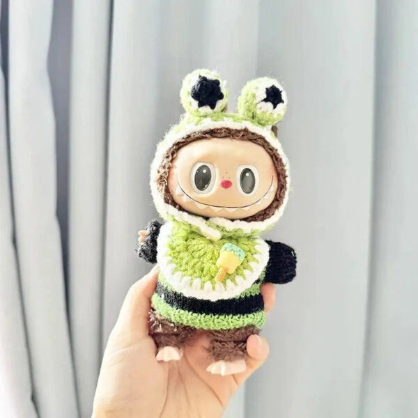Labubu Clothes Handmade Labubu Crochet Animal outfits 3