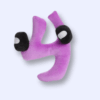 Number Lore 4 Plush Type B