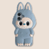 Big Labubu Blue Phone Case