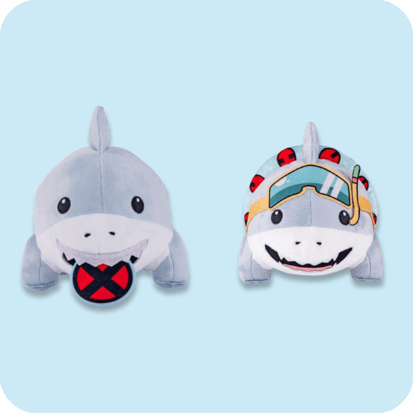 Jeff The Land Shark Plush 2PCS 2