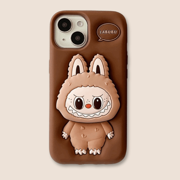 Labubu Phone Case Brown