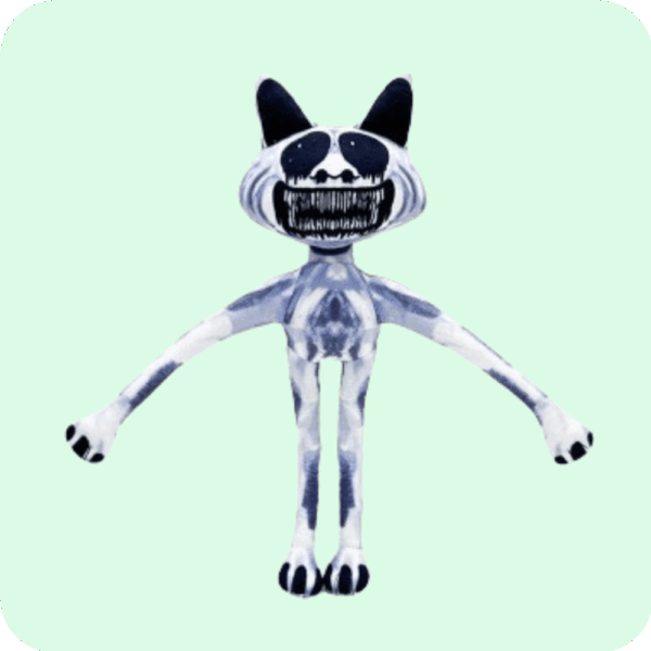 Monster Smile Cat Plush 2