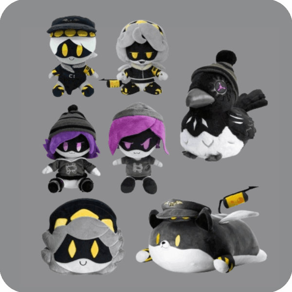 Murder Drones Plush 7PCS