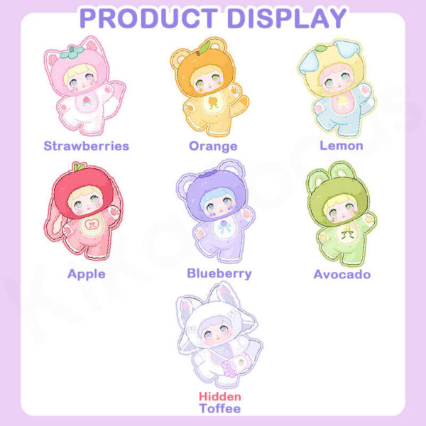 Nommi V2 Interesting Fruits Series Plush 10