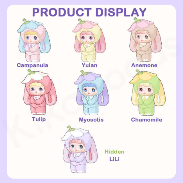 Nommi V3 Garden Rabbit Series Plush 3