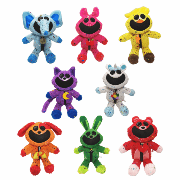 Smiling Critters Plush 8PCS Style B