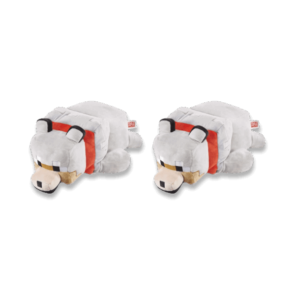 Minecraft Wolf Plush 2PCS