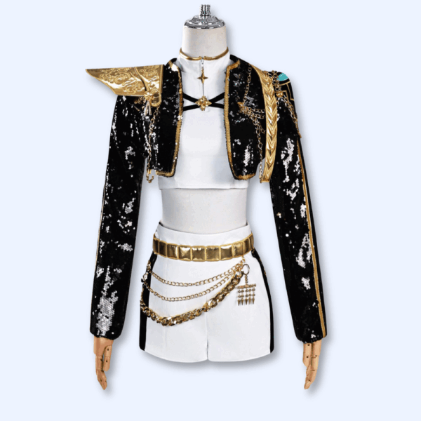 Rumi Cosplay Costume With Wig 2