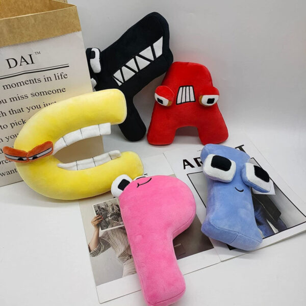 alphabet lore plush toys 1 1 1