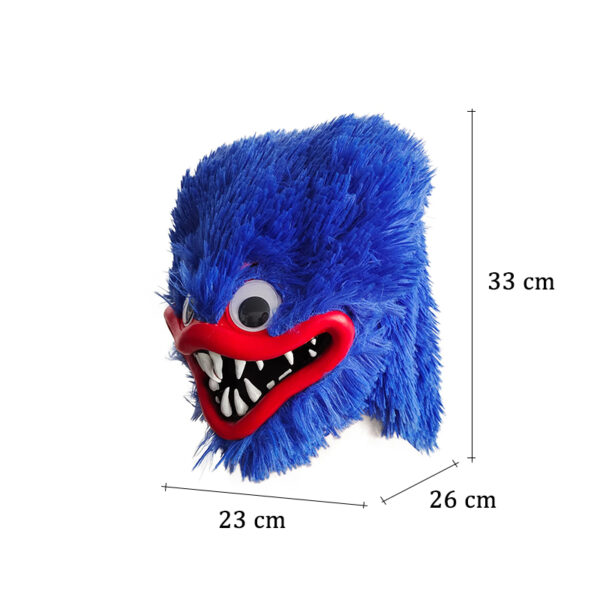 Hague Vagi Huggy Wuggy Mask Plush Toy Soft Stuffed Gifts Play Game Novelty Full Head Mask 1