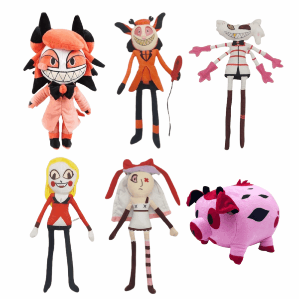 Hazbin Hotel Plush 6PCS