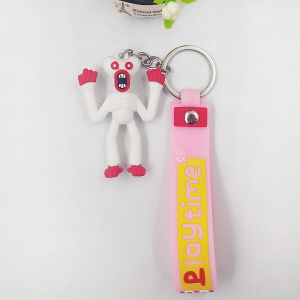 Hot Cartoon Sausage Monster Huggys Wuggys Poppy s Play Time Doll Ornament Keychain Cute Anime Bag 5