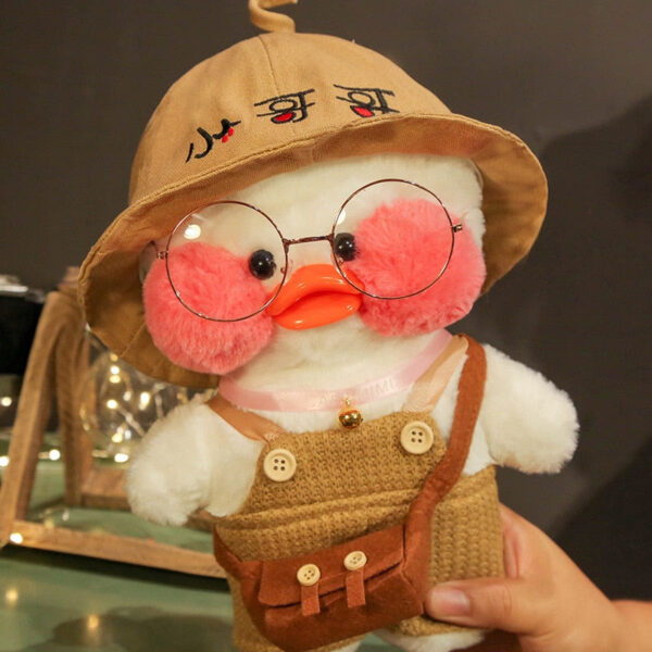 Kawaii Cartoon LaLafanfan 30cm Cafe Duck Plush Toy Stuffed Soft Kawaii Duck Doll Animal Pillow Birthday 36ffcb4e 7043 46d0 b06d 5d0f9aeedbfc