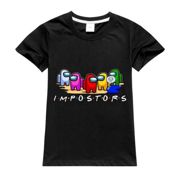 New Game Among Us Boys T shirt Girls T Shirt Kawaii Summer cotton Kids Tops Cartoon 4.jpg 640x640 4