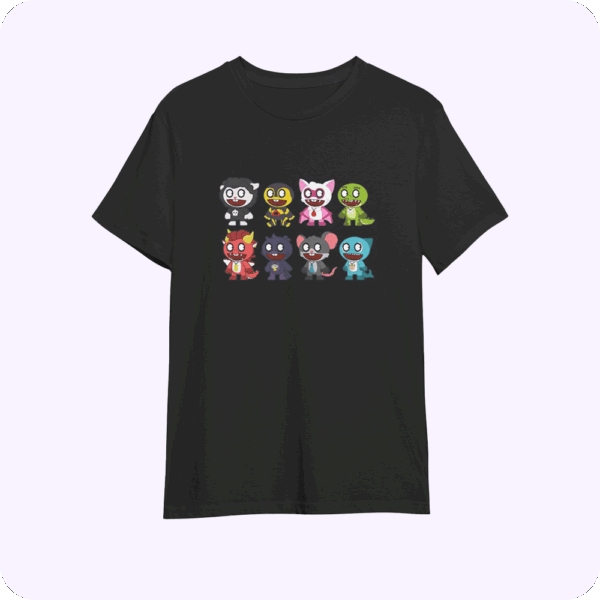 Nightmare Critters Character T Shirt 2