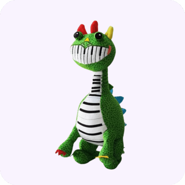 Pianosaurus Plush 2